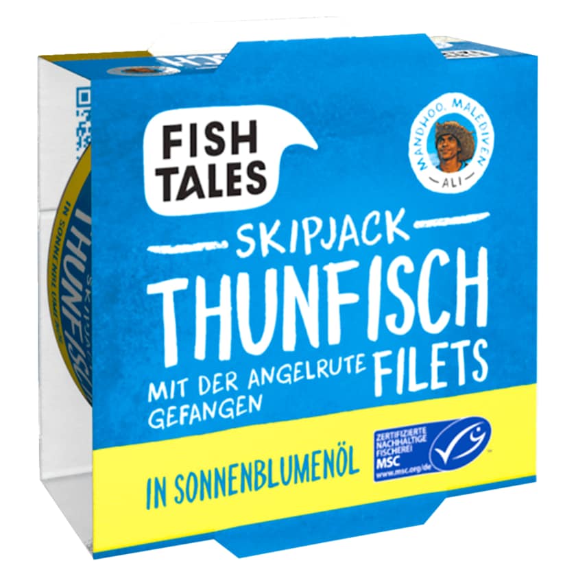 Fish Tales Thunfisch in Sonnenblumenöl 112g